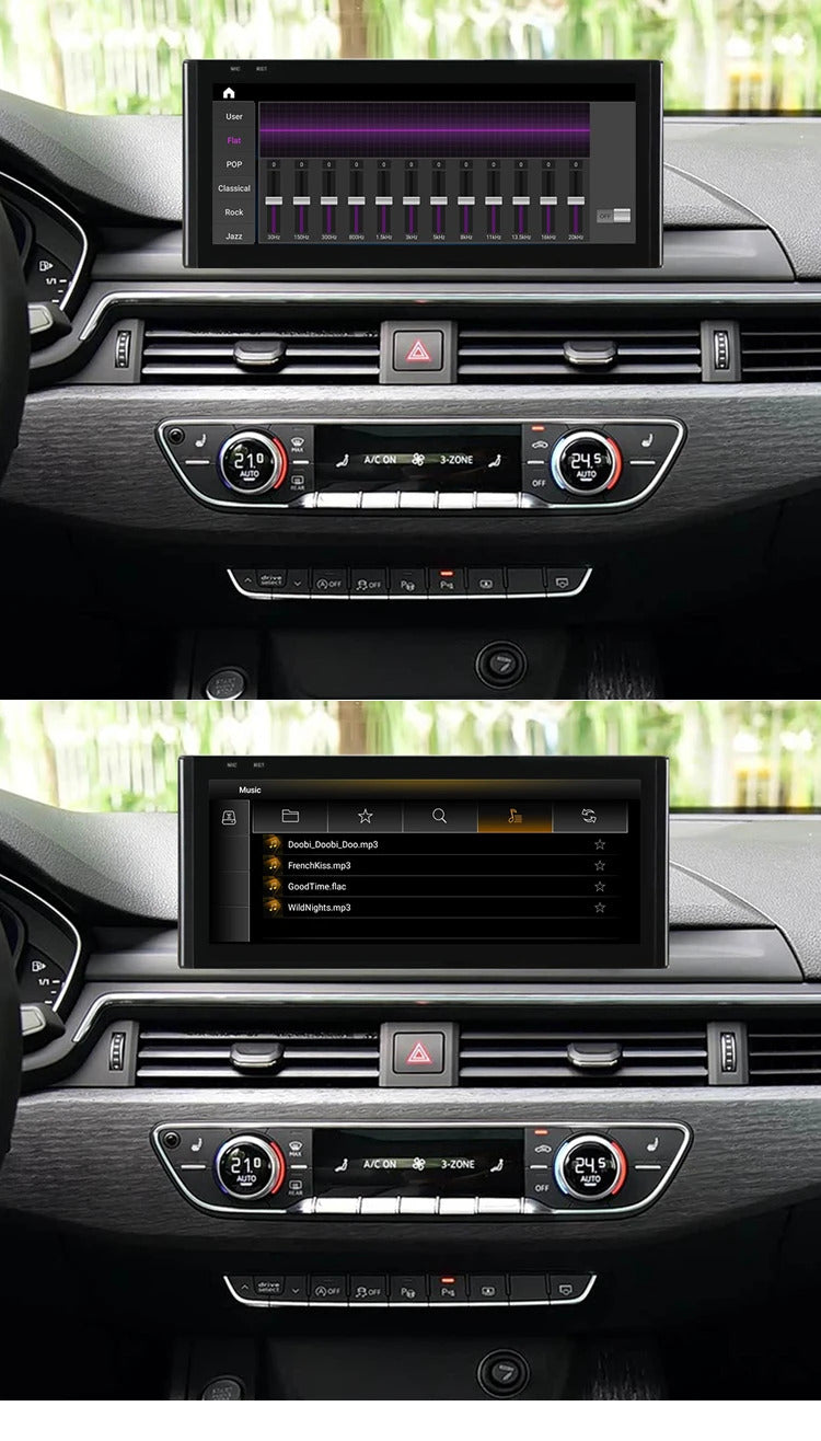 Krando 10.25 Inch Auto NBT System For AUDI A4/A4L/A5 2017-2020 Multimedia Player GPS Navigation CarPlay HD Touch Screen Head