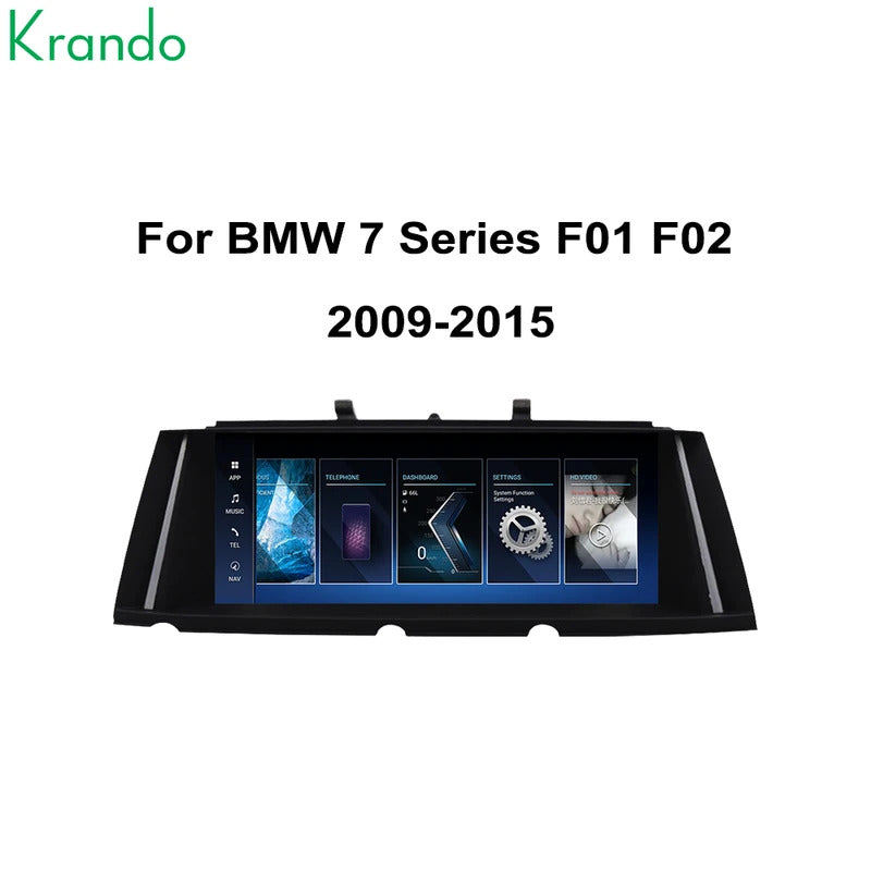 Krando 10.25'' Carplay Car Radio Android For BMW 7 Series F01 F02 2009-2015 Car Multimedia GPS 4G autoradio