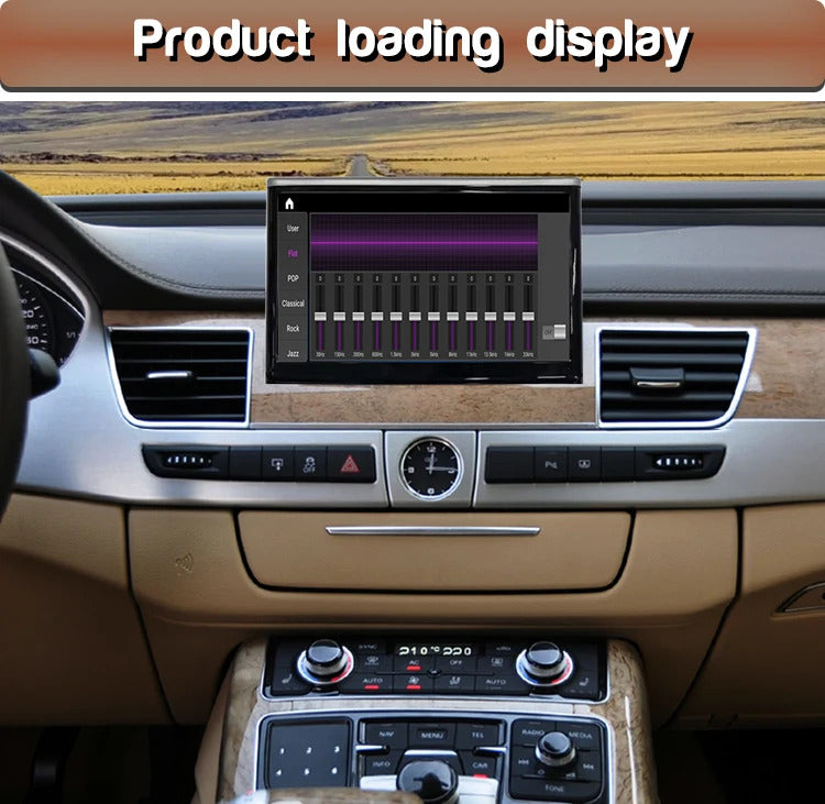 Krando 8 Inch Auto GPS Navigation For AUDI A8 2010-2017 Stereo Multimedia Player GPS Navigation CarPlay Screen Head