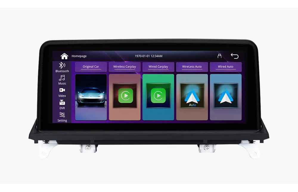 Krando 10.25 Inch Car Radio Android Auto NBT For BMW X5 E70/X6 E71 2007-2014 Multimedia Player GPS Navigation CarPlay HD Touch