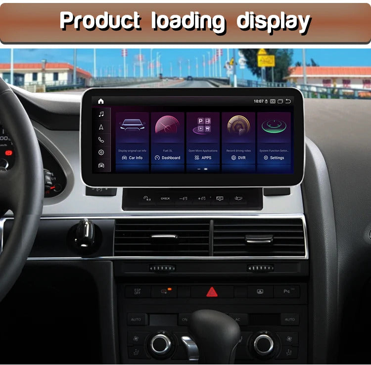 Krando 12.3 Inch Navigation Car Radio Android Auto NBT For AUDI A6 A6L 2005-2011 Carplay 4g Wireless Touch Screen Head Unit