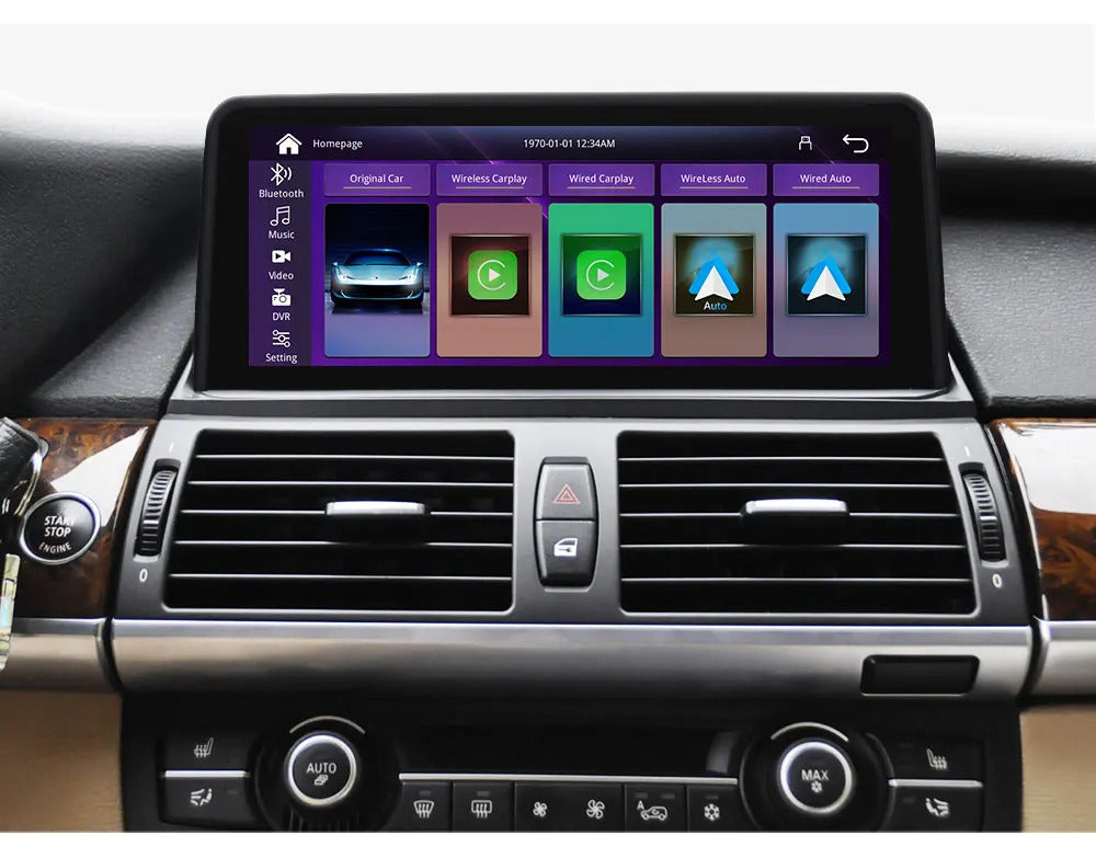 Krando 10.25 Inch Car Radio Android Auto NBT For BMW X5 E70/X6 E71 2007-2014 Multimedia Player GPS Navigation CarPlay HD Touch