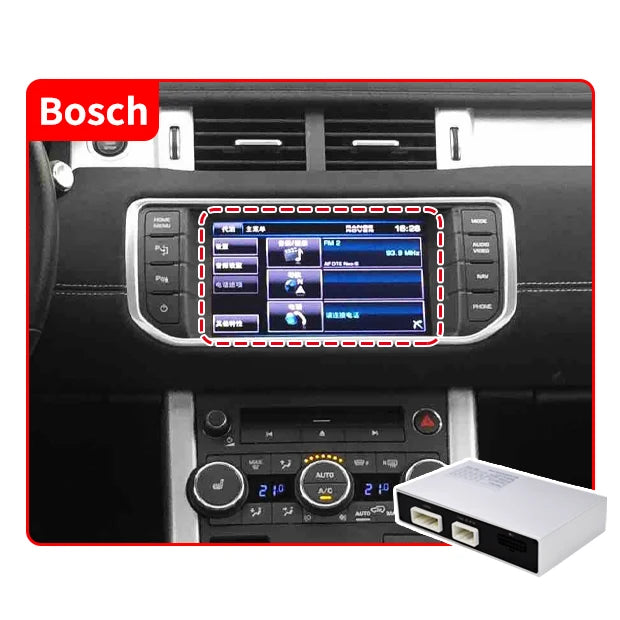 Krando Wireless Android Auto Apple CarPlay Interface module For Land range Rover Jaguar Bosch harman camera active Upgrade Box