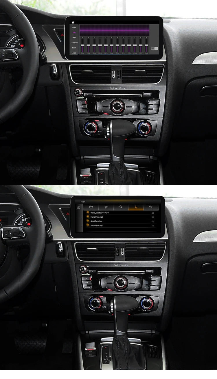 Krando 10.25 Inch Android Auto Radio Screen For AUDI A4/A4L/A5 2017-2020 CarPlay HD Touch Screen Head