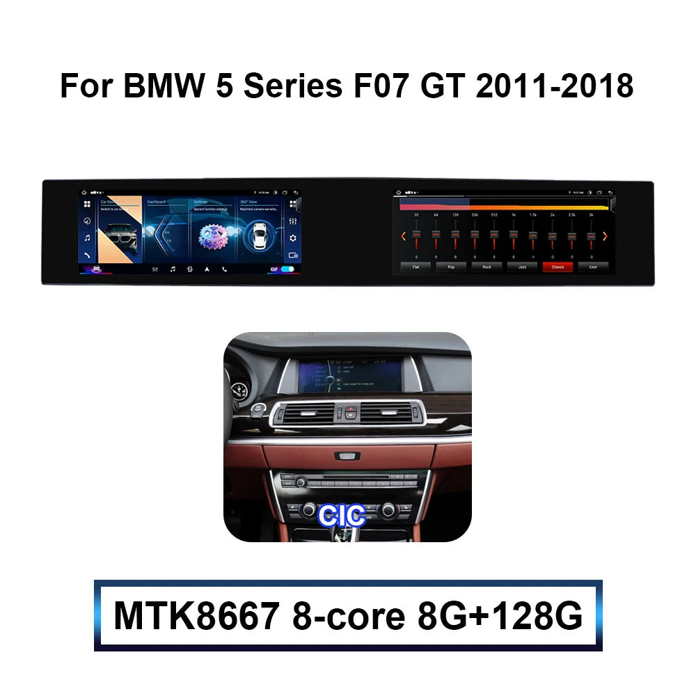 Krando 22 Inch Carplay Android NBT System For BMW 5 Series F07 GT 2011-2018 Stereo Multimedia Player GPS Navigation CarPlay