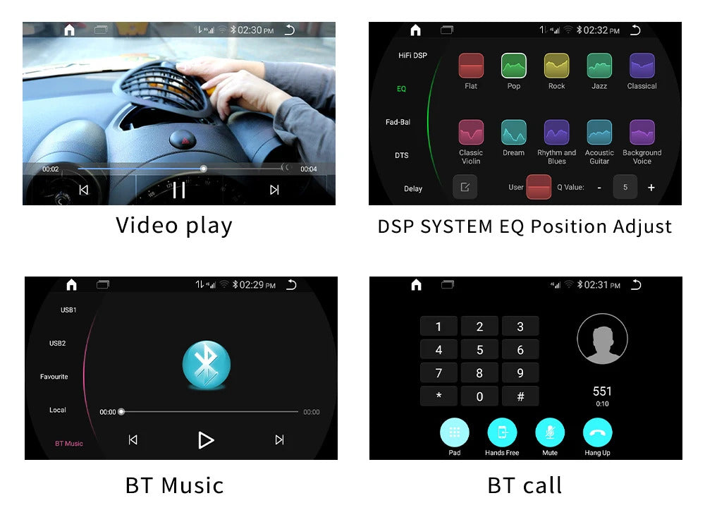 Krando 7'' GPS Auto Android Navigation For Mini Cooper R60 2006-2013 Video Player Stereo Carplay 5G