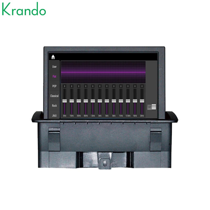 Krando 7 Inch  Auto NBT System For AUDI A1 2010-2018 Stereo Multimedia Player GPS Navigation CarPlay