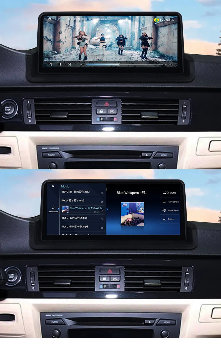 Krando 10.25''Telsa DVD Car Auto Radio Android For BMW 3 SeriesE90/E91/E92/E93/M3 Car Multimedia GPS 4G autoradio Player Stereo