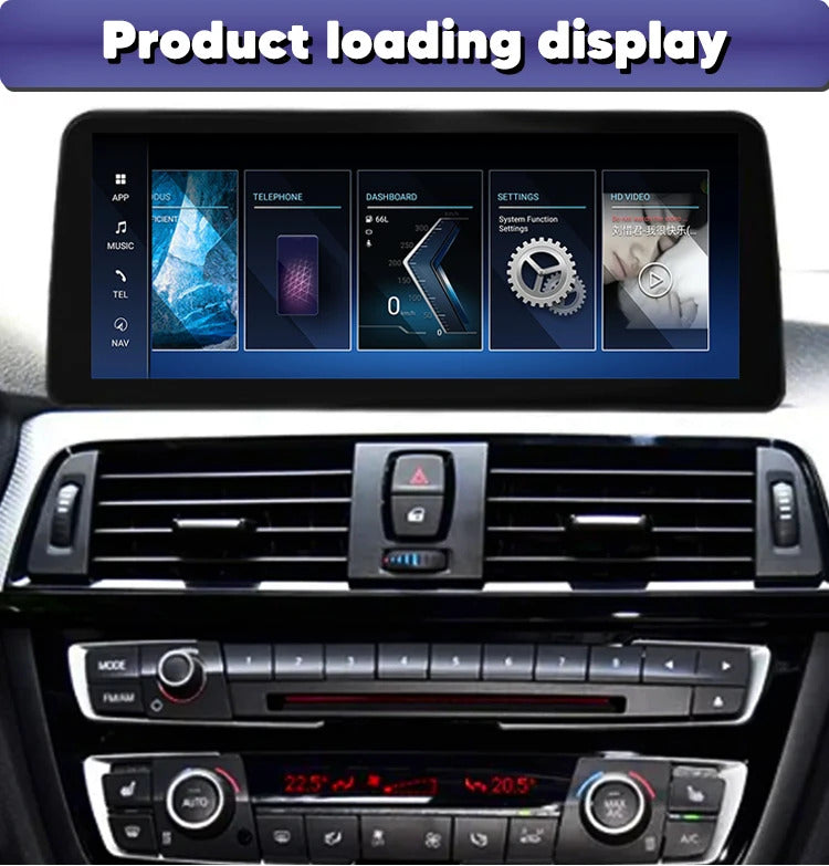 Krando 12.3'' Android GPS Navigation Auto Car Radio For BMW 3/4 Series F30/F31/F32/F33/F34/F35/F36 Stereo Auto GPS Navigation