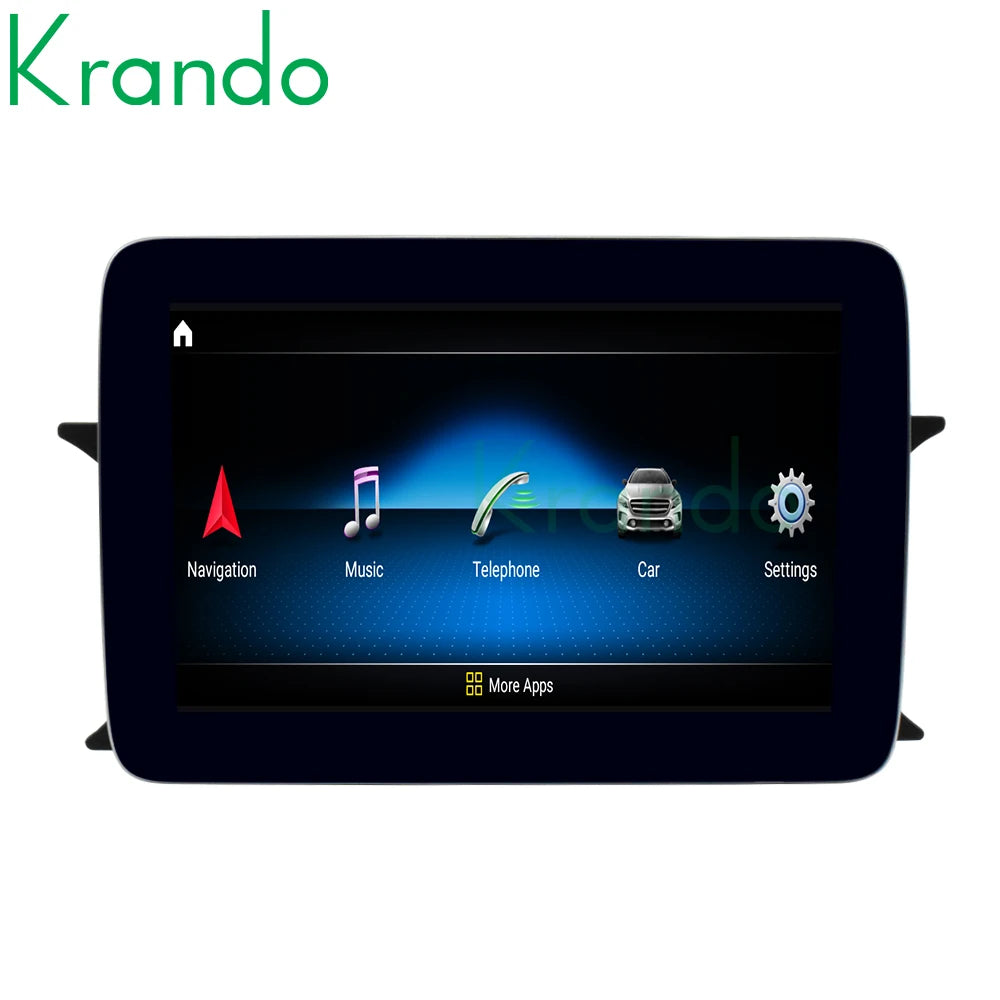 Krando 8.4" Android Car Radio gps stereo For Mercedes Benz SLK 2011 - 2018 NTG 4.5 5.0 Head Unit multimedia navigation system wireless carplay android auto 4g sim