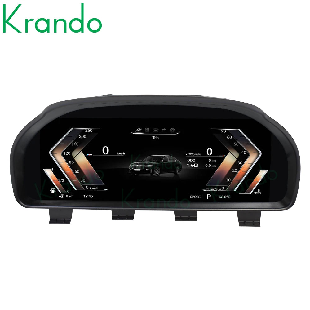 Krando Cockpit For BMW 3 Series F30 F31 F34 F35 GT 4 Series F32 F33 F36 2012 - 2019 Digital Cluster Instrument Smart Speedometer