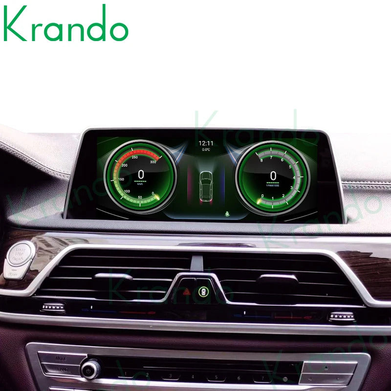 Krando 12.3'' GPS Navigation Carplay Car Radio For BMW 7 Series E65/E66 2004-2009 Video Player Stereo Auto GPS Navigation