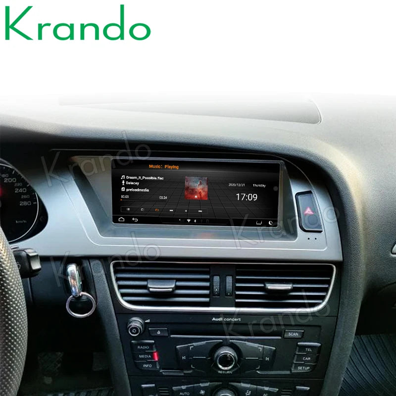 Krando 8.8" Android 13 Autoradio For Audi A4 A4L A5 2009 - 2016 Car radio gps navigation multimedia system carplay android auto