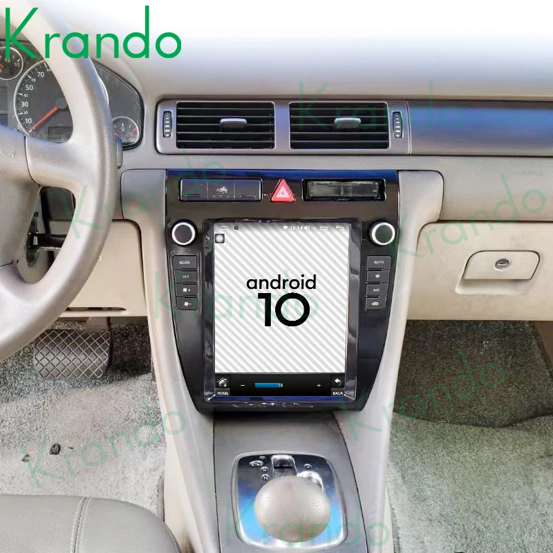 Krando 9.7 Inch Navigation Car Radio Android Auto NBT For Audi A6 1997-2003 Apple Carplay 4g Wireless Touch Screen Head Unit