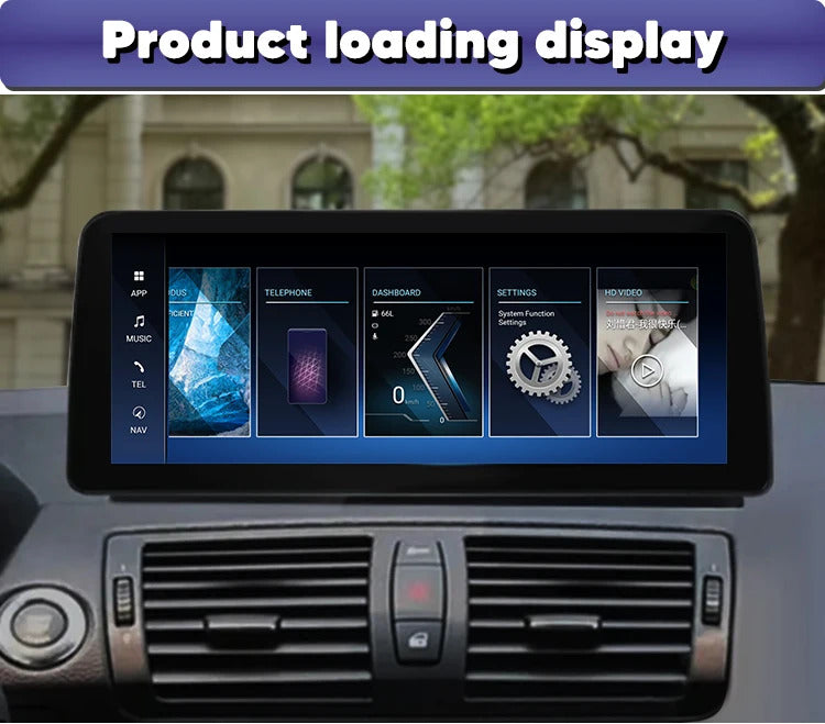 Krando 12.3 Inch Car Radio Carplay For BMW 1 seires E87/E81/E88 Stereo Multimedia Player GPS Navigation CarPlay HD Touch