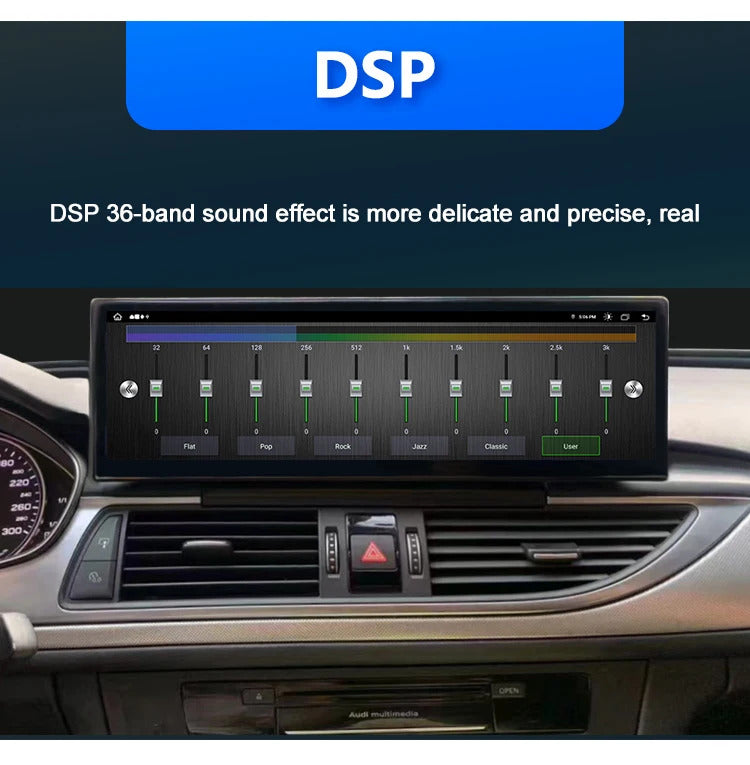 Krando 14.9 Inch Auto NBT System For AUDI A6/A6L/A7 2012 Stereo Multimedia Player GPS Navigation CarPlay HD Touch Screen Head