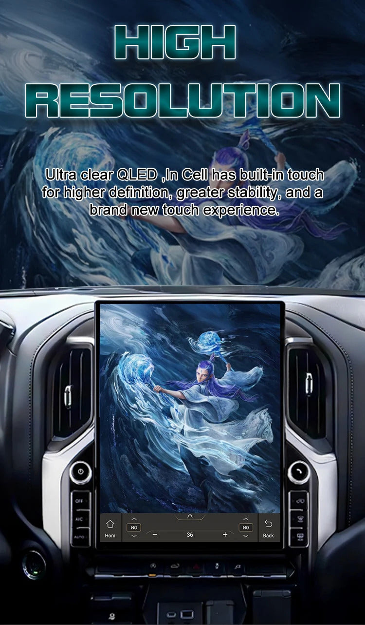 Krando 16.2 Inch DVD Auto Carplay Android Auto Radio For Chevrolet Silverado/GMC-Sierra 2019-2024 CarPlay HD Touch Screen Head