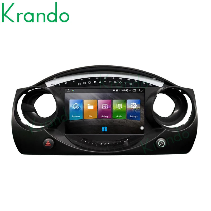 Krando 7 Inch Android  Multimedia For BMW Mini Cooper R50 R52 R53 2000-2007 Auto Radio Stereo Head Unit GPS Navigation