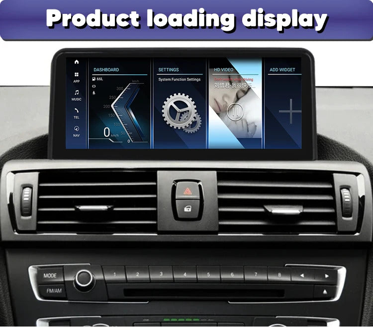 Krando 10.25'' Android Carplay Car Radio Car Multimedia for BMW 1/2 Series F20/F21/F22 F23 2011-2016 GPS Stereo Screen