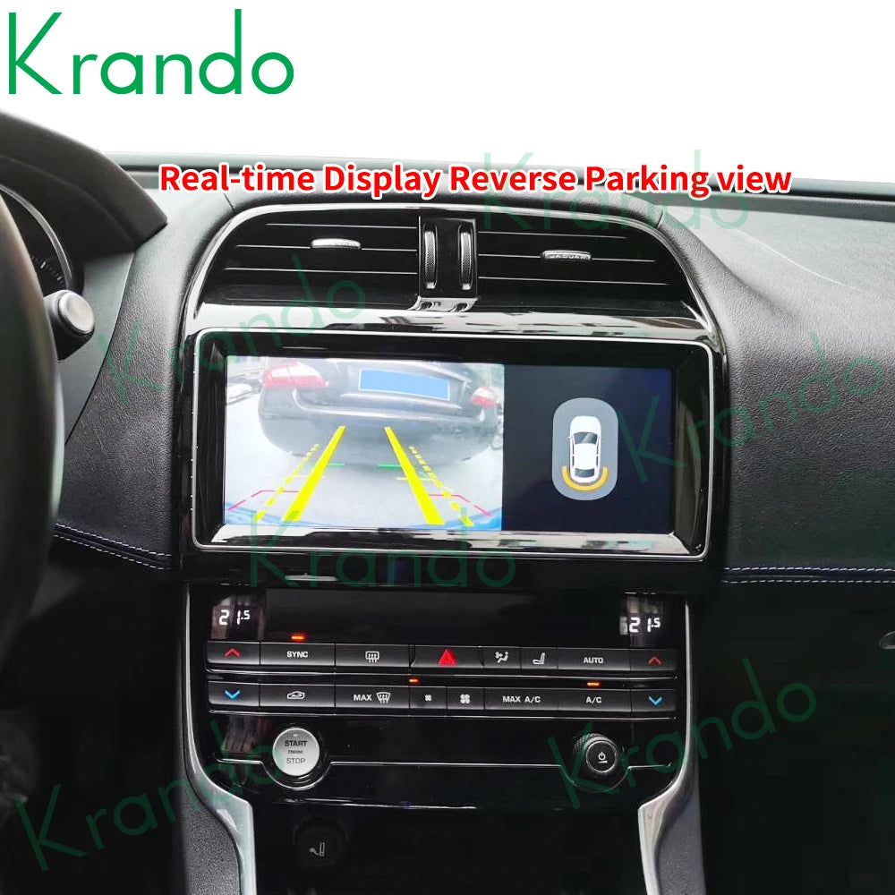 Krando 10.25" Android Car Radio GPS For Jaguar XE XF XEL F-Pace 2016 - 2019 navigation Autoradio Wireless Carplay Multimedia Player Harman system