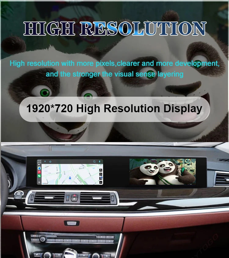 Krando 22 Inch Carplay Android NBT System For BMW 5 Series F07 GT 2011-2018 Stereo Multimedia Player GPS Navigation CarPlay