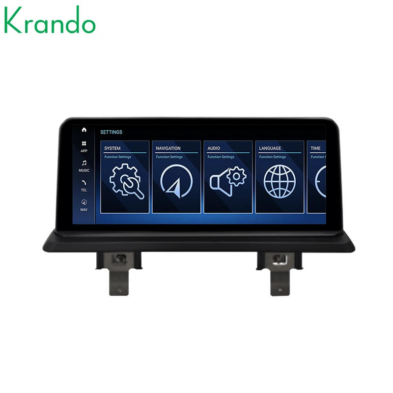 Krando 10.25 Inch Carplay Android  Car Radio NBT For BMW Z4 E85 2004-2008 Multimedia Player GPS Navigation CarPlay HD Touch