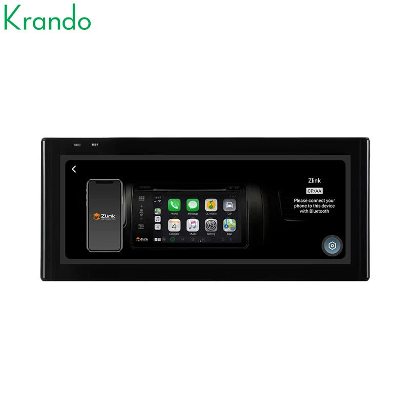 Krando 12.3 Inch Auto NBT System For AUDI A1 2010-2018 Stereo Multimedia Player GPS Navigation CarPlay HD Touch Screen Head