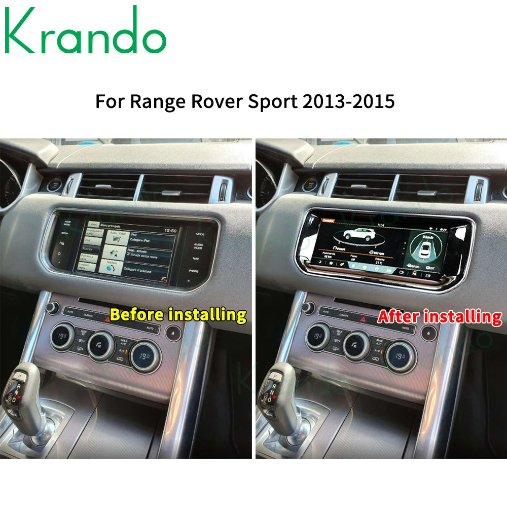 Krando 10.25'' Android 13 Car Radio gps For Land Rover Range Rover Vogue Sport 2012-2019 Navigation Multimedia system carplay android auto playstore